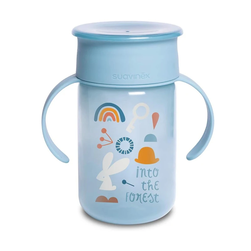 Vaso de Aprendizaje 360º Celeste