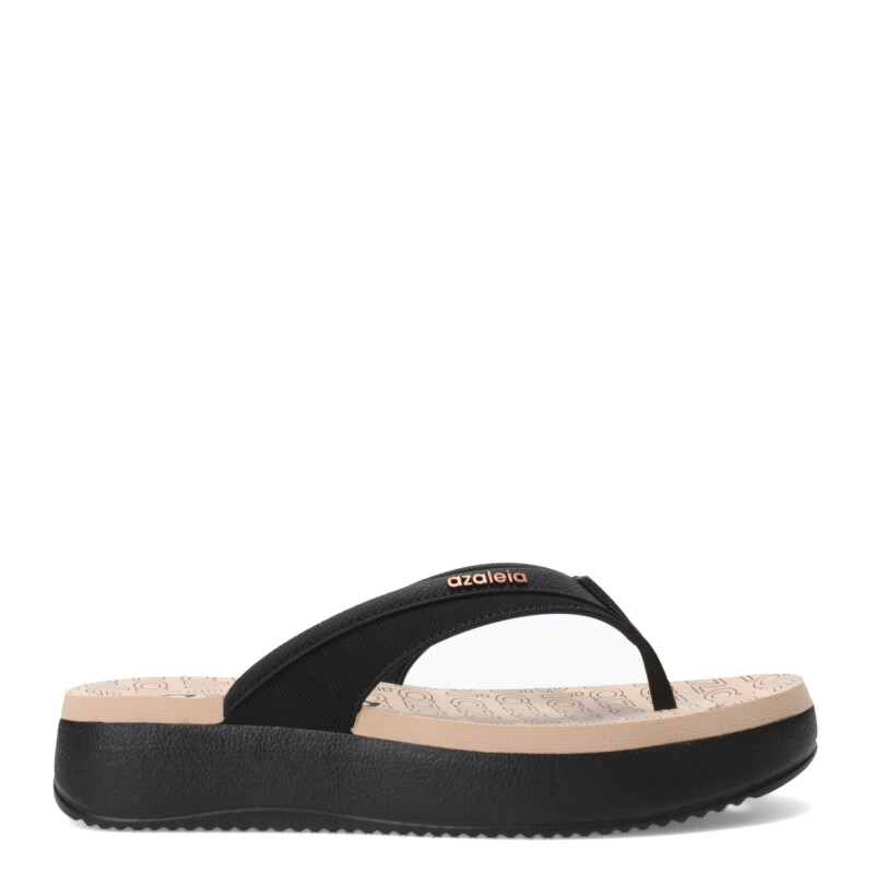 Sandalia de Mujer Azaleia Maria Negro - Marrón