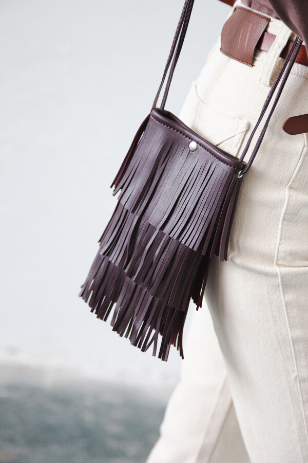 MINI BAG FLECOS CAFFE