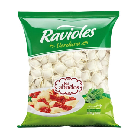 RAVIOLES DE VERDURA 1KG LOS ABUELOS RAVIOLES DE VERDURA 1KG LOS ABUELOS