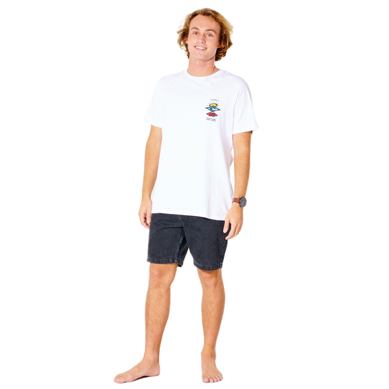 Bermuda Rip Curl Washed Black Denim Walkshort - Negro Bermuda Rip Curl Washed Black Denim Walkshort - Negro