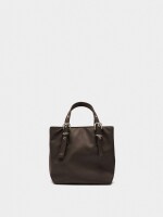 Bolso Tote De Nylon S marron