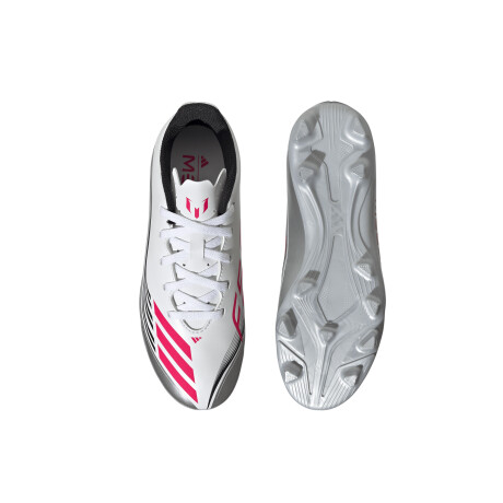 Championes adidas F50 Messi Club FG/M White & Silver