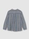 Camisa Panadera Rayas Camel