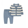 Set dos piezas de algodón, pantalón y saco. RN Set dos piezas de algodón, pantalón y saco. RN