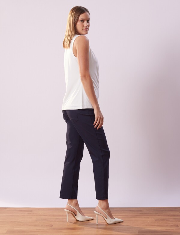 Blusa Pinzas CRUDO