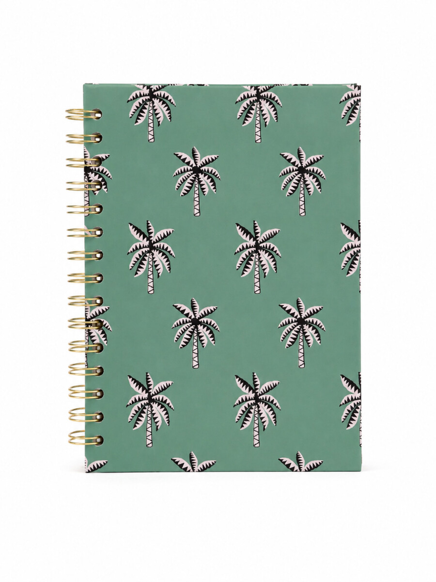 LIBRETA A5 ESPIRAL - VERD ESMERALDA 