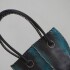Medium Winter Bag Turquesa / Negro