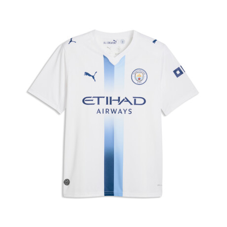 MCFC Third Jersey 78435206 Blanco/Azul