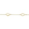 Pulsera Lagrimas-Oro bajo-Nacar-PU8072 conpiedra