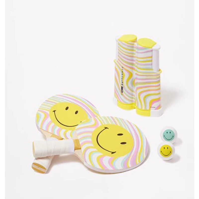 Ping Pong Ajustable Smiley Unica