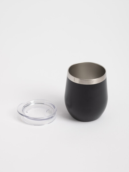 Mate acero inoxidable Negro