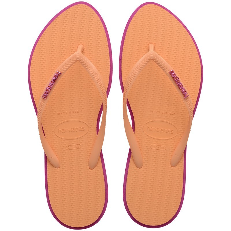 Ojotas Havaianas Slim Point Naranja