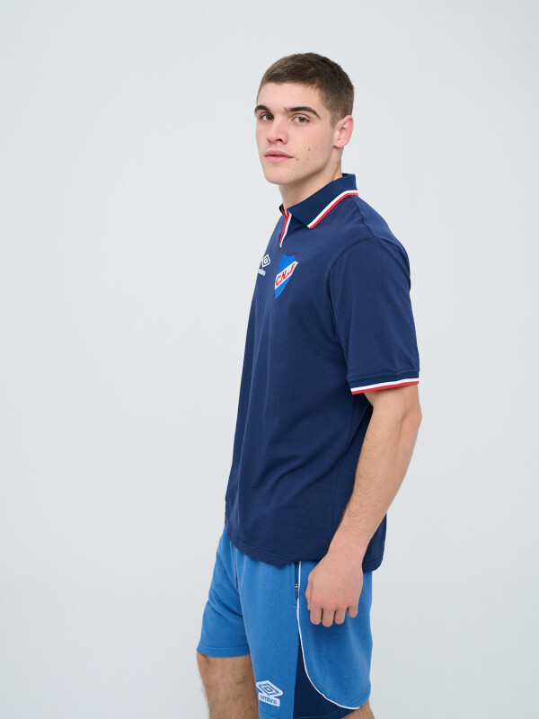 REMERA POLO CORE Nacional Hombre Azul Marino
