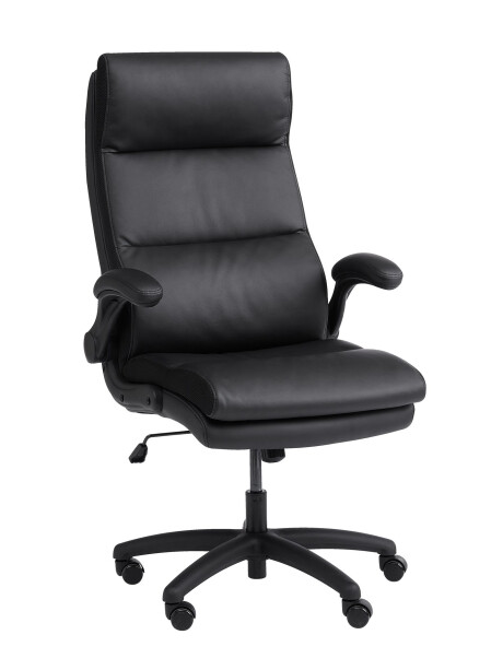 Silla oficina KASTBJERG polipiel negro Silla oficina KASTBJERG polipiel negro