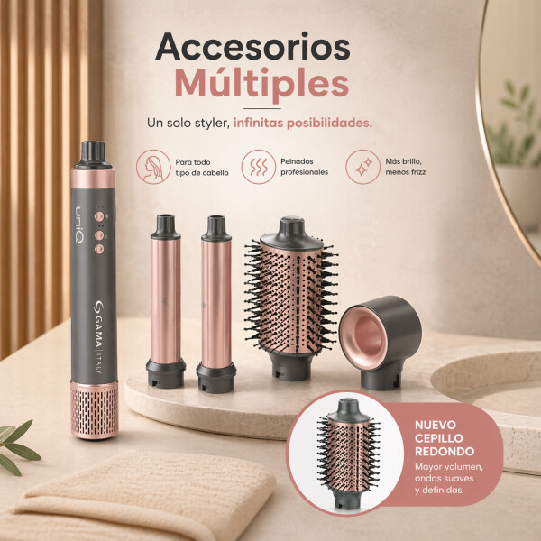 Cepillo Secador Modelador Gama Multistyler Flow 4 En 1 CEPILLO GAMA MULTISTYLER UNIQ FLOW 4EN1