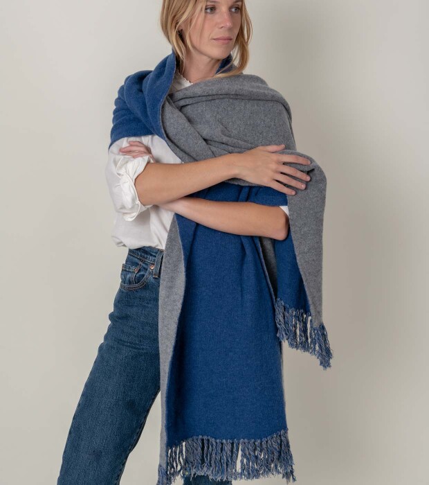 Pashmina rebe Azul