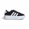Championes Adidas Grand Court Mujer Negro-Blanco
