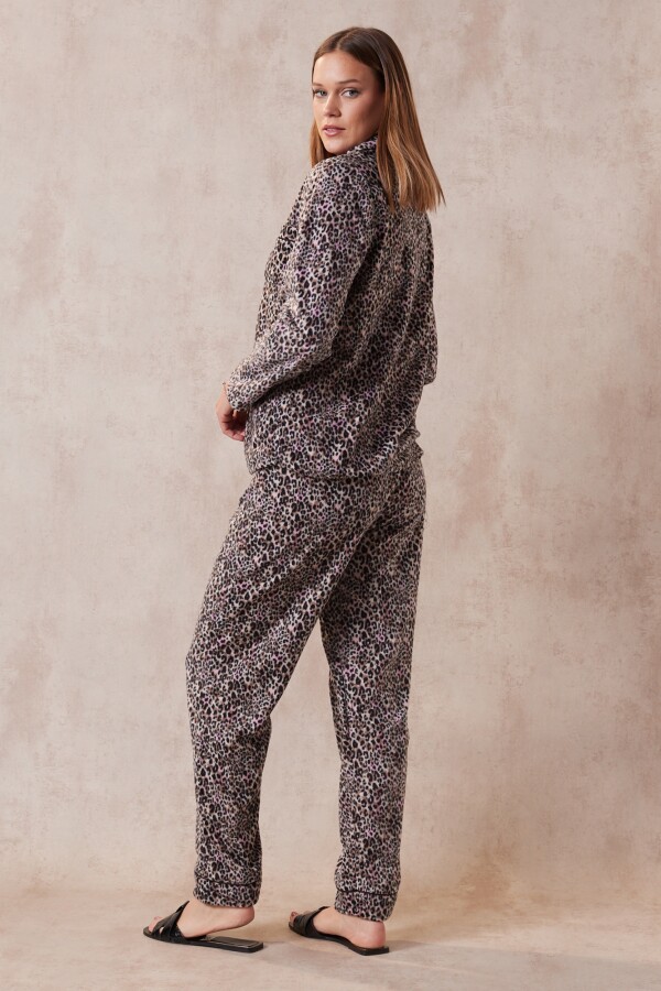 Pijama Con Pantalón MULTI/NEGRO