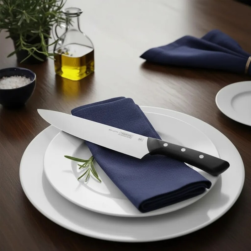Cuchillo chef en acero inoxidable - 24254/110 - Tramontina Cuchillo chef en acero inoxidable - 24254/110 - Tramontina