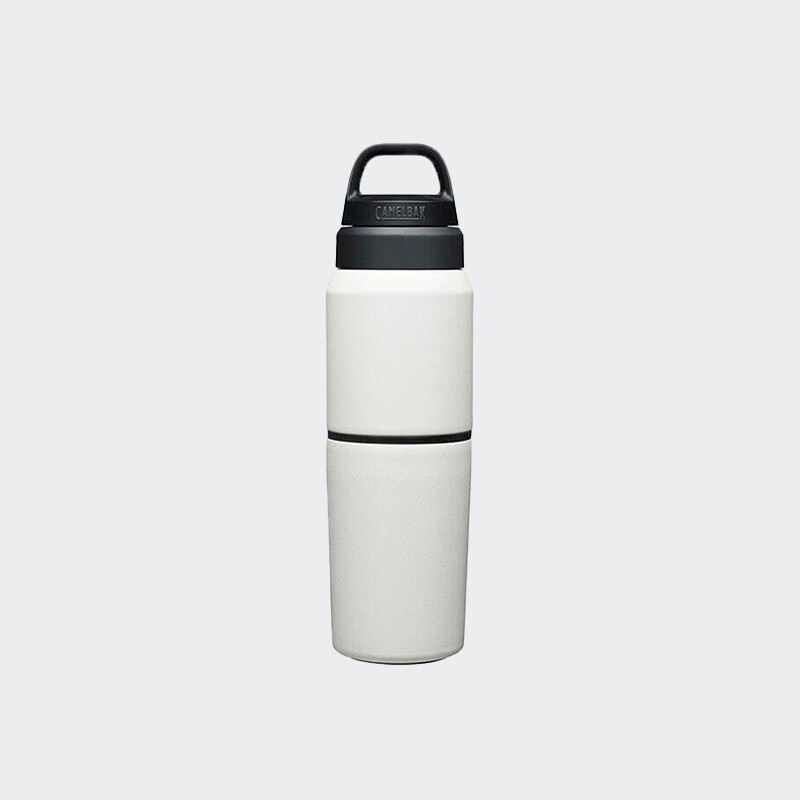 Botella Camelbak MultiBev de 500ML, taza 350ML Blanco