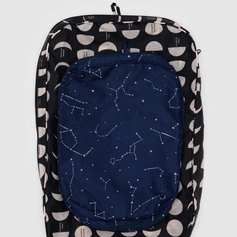 Set x 2 neceser organizadores Baggu Night Sky Set X 2 Neceser Organizadores Baggu Night Sky