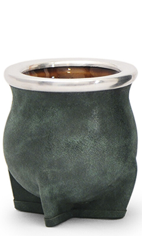 MATE DE CERÁMICA MEDIANO ALFA PETRÓLEO ENGRASADO