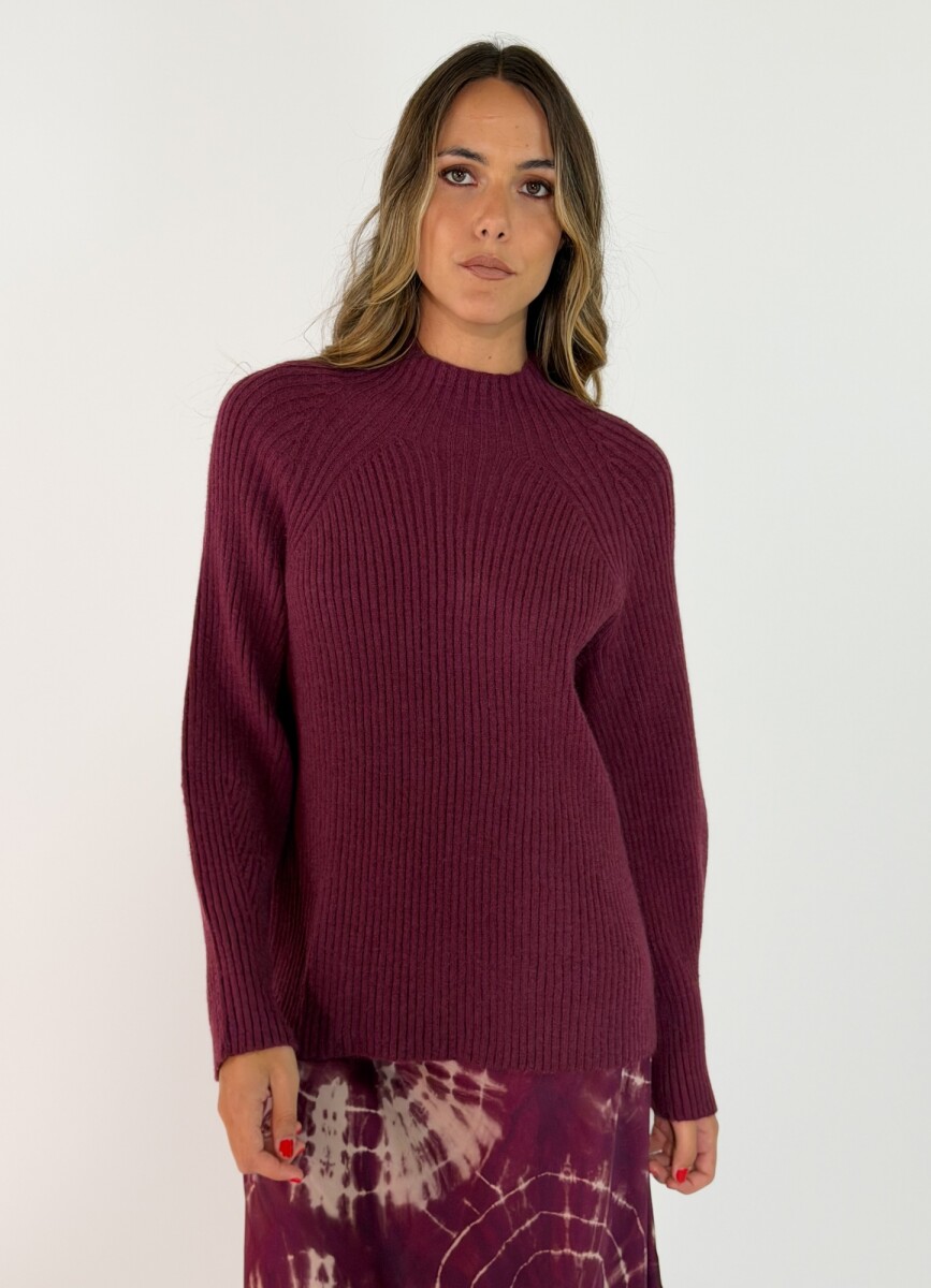 SWEATER ORDOS - BORDO 