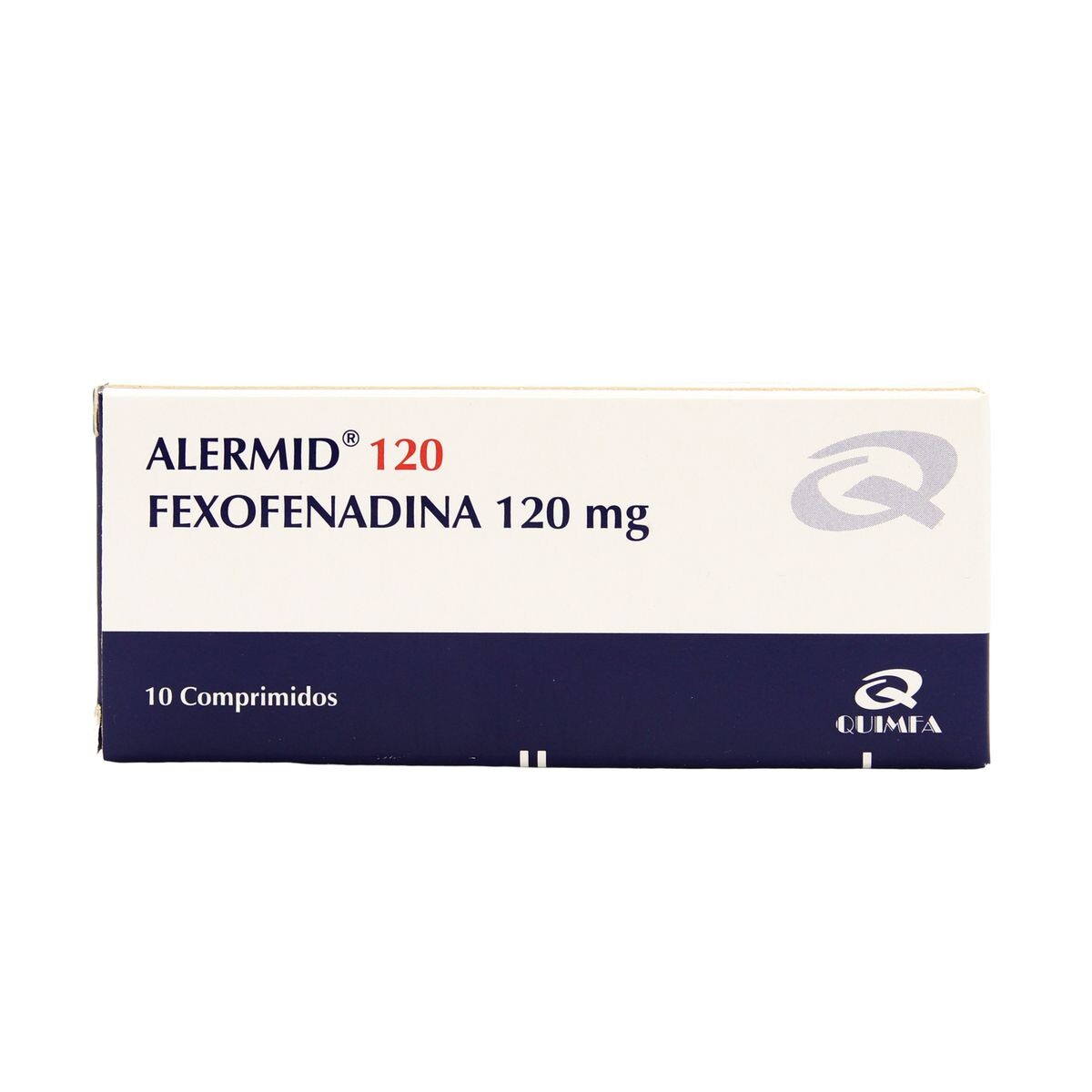ALERMID 120 MG. CJ X 10 COMPRIMIDOS 