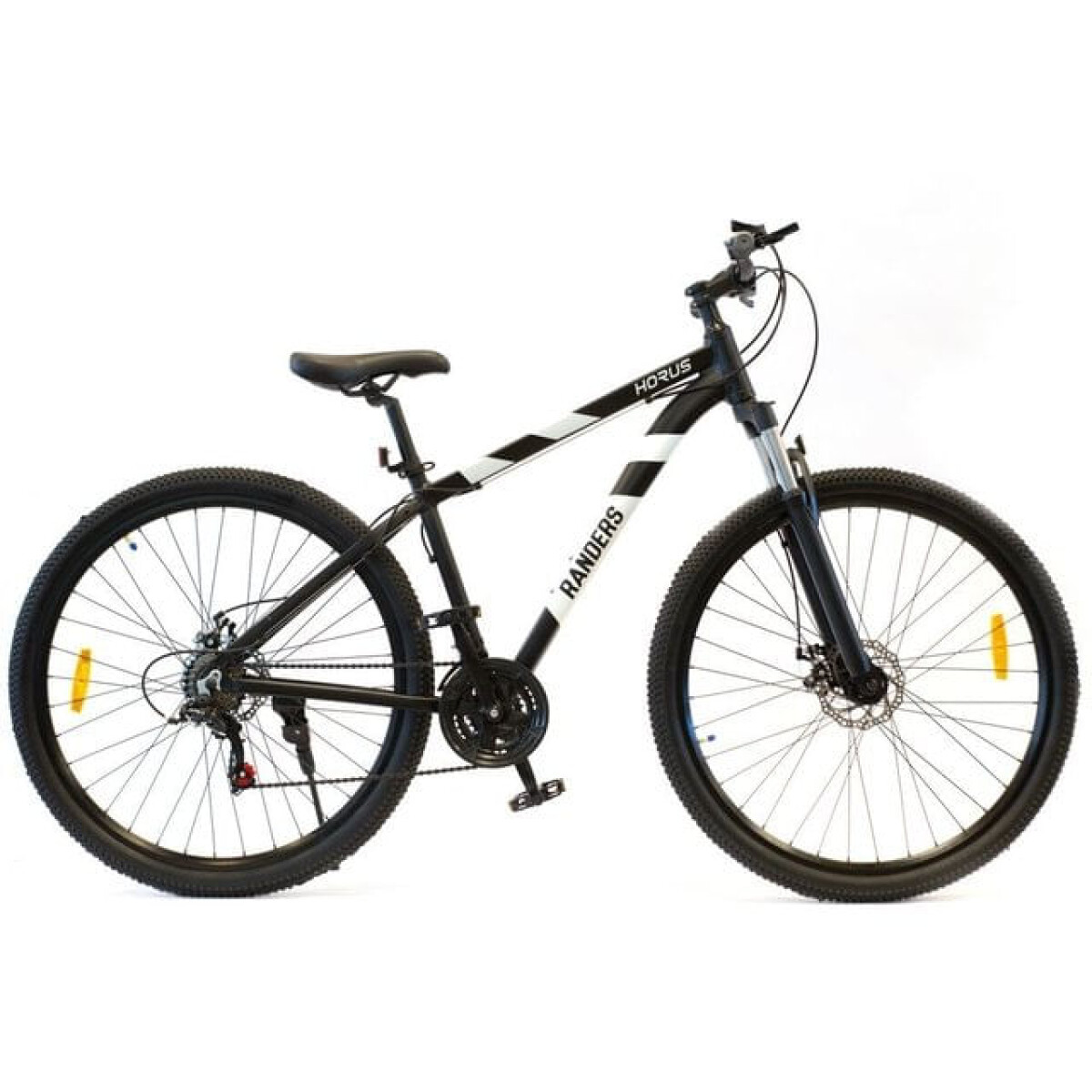 Bicicleta Montaña BKE-2129 - Negro con Blanco 