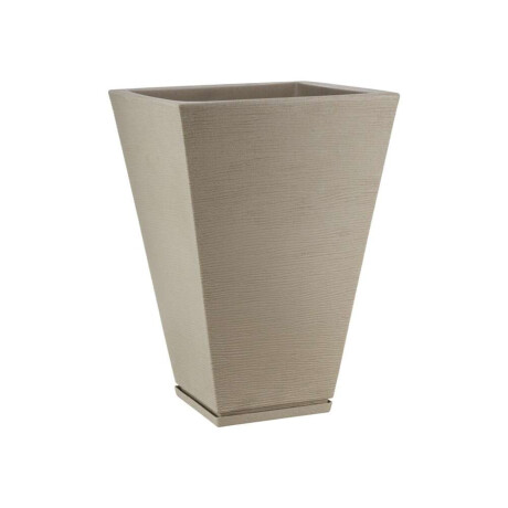 MACETA 32X55CM ZURIQUE GRAPHITO EFECTO PIEDRA BEIGE