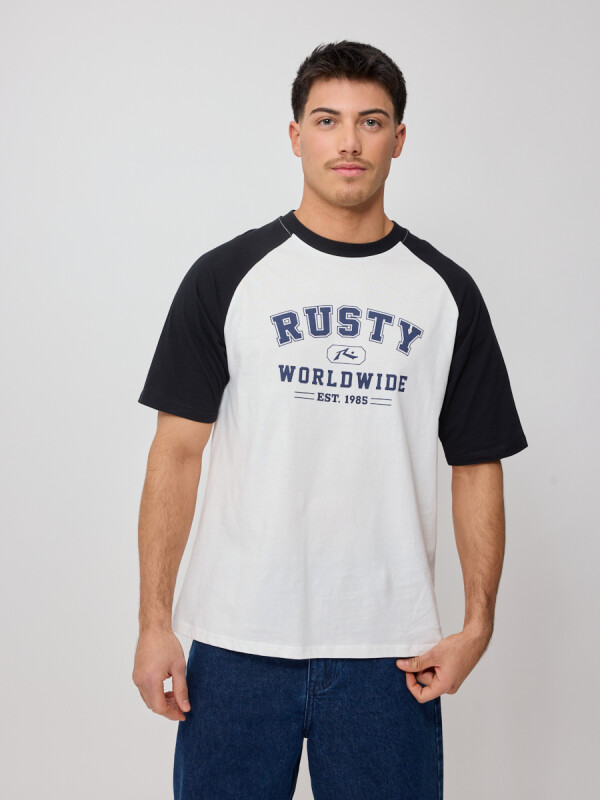 T-SHIRT ERNEUS RUSTY Negro