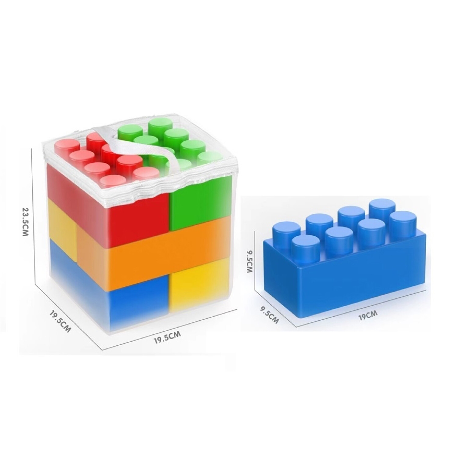 Bloques Gigantes piezas — Ardo Mayorista