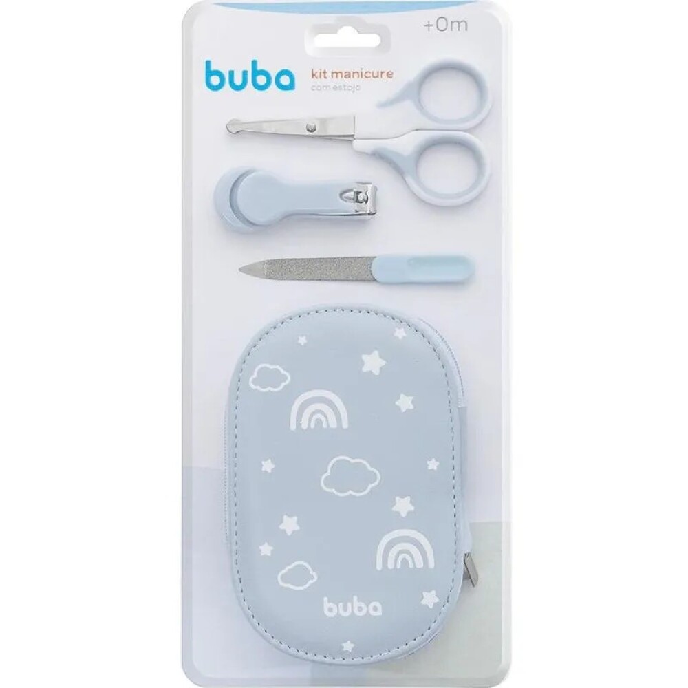 Set Neccesaire manos uñas BUBA celeste