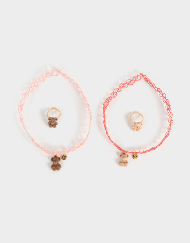 Bijouterie Set Color Tendencia Bijou Set Tattoo - Dorado