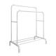 Perchero Para Ropa de Metal Doble Práctico y Resistente Blanco