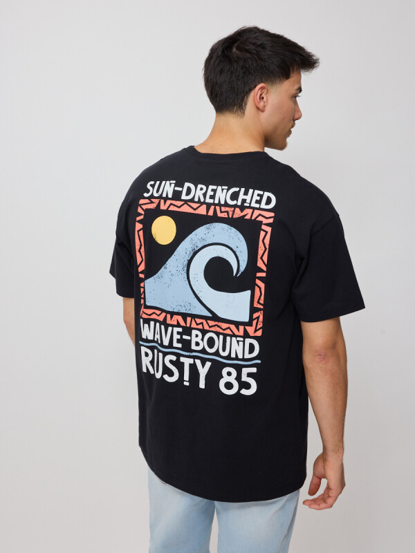 T-SHIRT RAEL RUSTY Negro