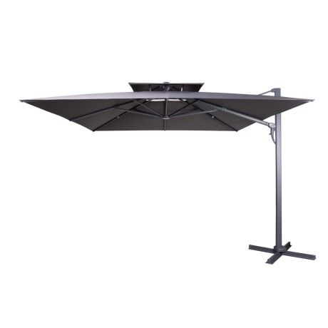 SOMBRILLA ALUM 3*3M ALUMINIO GRIS CHESTER