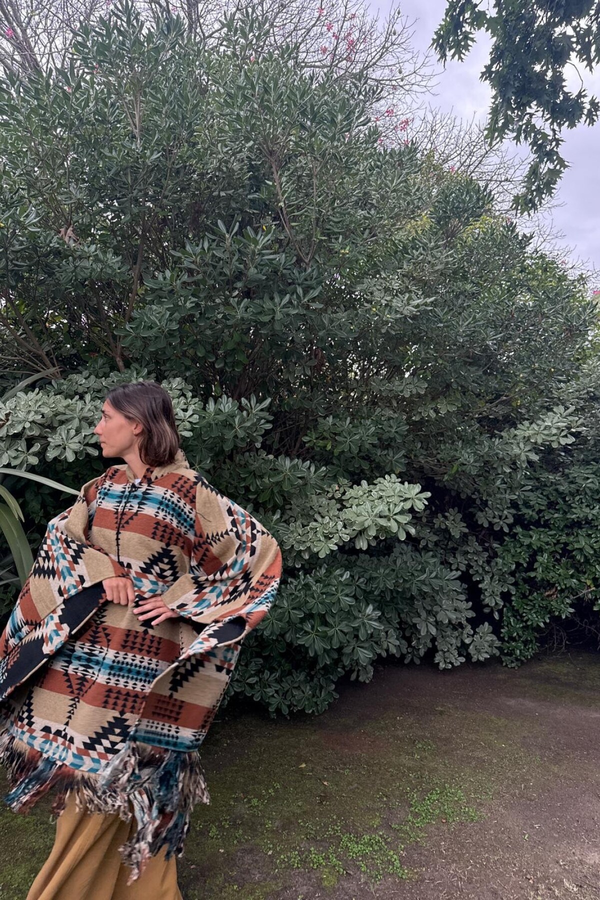Poncho Sensation Beige