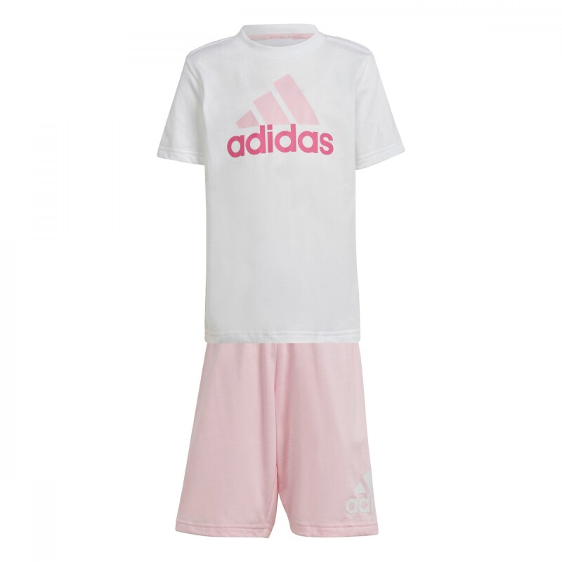 Conjunto Big Logo Set de Niños Blanco