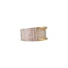 Anillo esclavo- Plata y Oro-Sin piedra-AN5954 sinpiedra