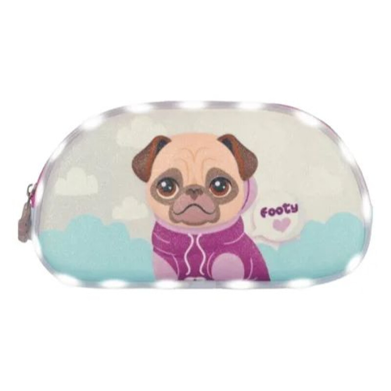 Cartuchera Footy Led 1 cierres- Dog Cartuchera Footy Led 1 Cierres- Dog