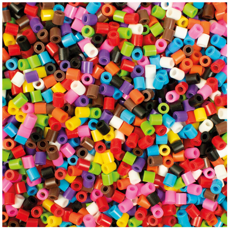 Cuentas para planchar 10 colores 20.000 piezas Hama Beads Playbox Cuentas para planchar 10 colores 20.000 piezas Hama Beads Playbox