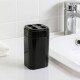 Porta cepillo 6,5x6,5x12,7 cm NEGRO