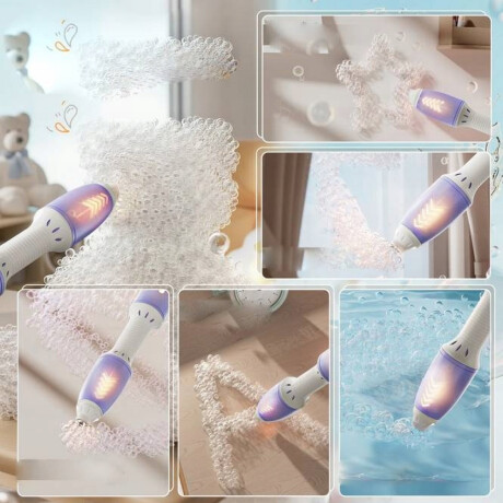 Pistola de burbujas bolígrafo para niños Violeta