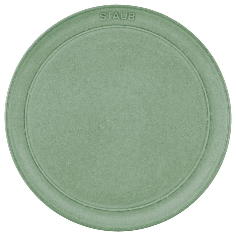 STAUB PLATO PLAYO CERAMICA 22 CM VERDE SAGE STAUB PLATO PLAYO CERAMICA 22 CM VERDE SAGE