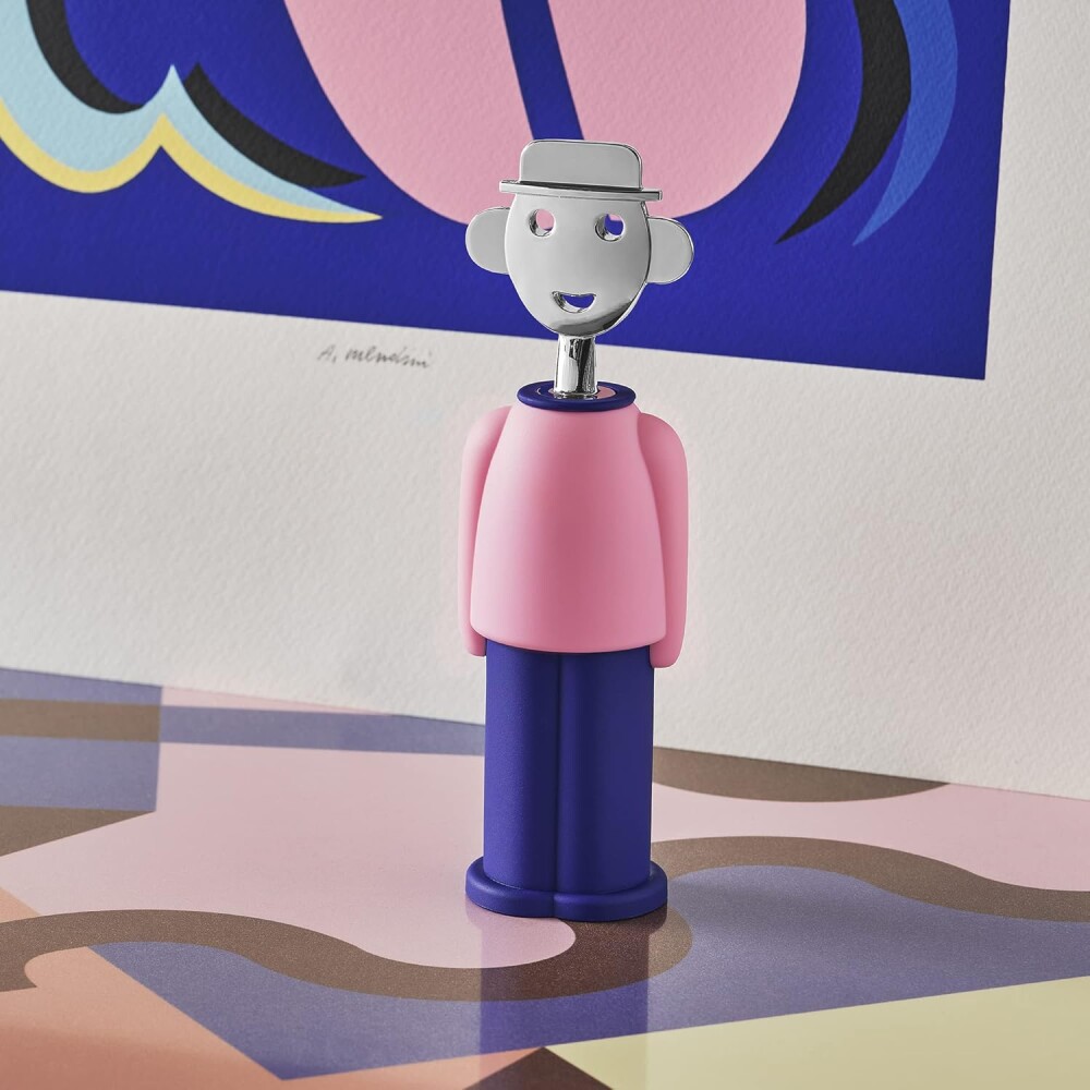 ALESSI ALESSANDRO M SACACORCHO BICOLOR ROSA ALESSI ALESSANDRO M SACACORCHO BICOLOR ROSA