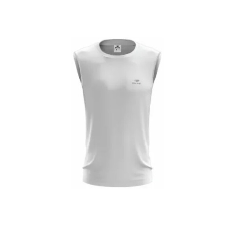 Musculosa adulto lisa blanco