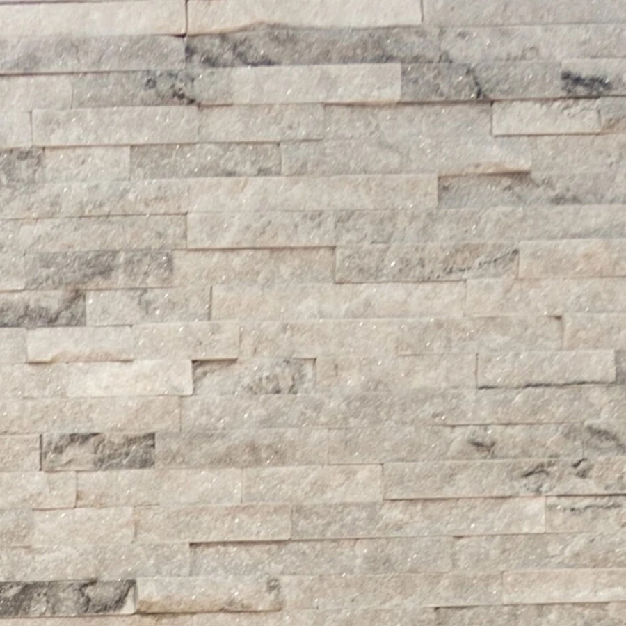 Piedra Natural Brick Blanca Piedra Natural Brick Blanca