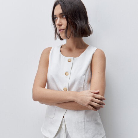CHALECO CONA Blanco
